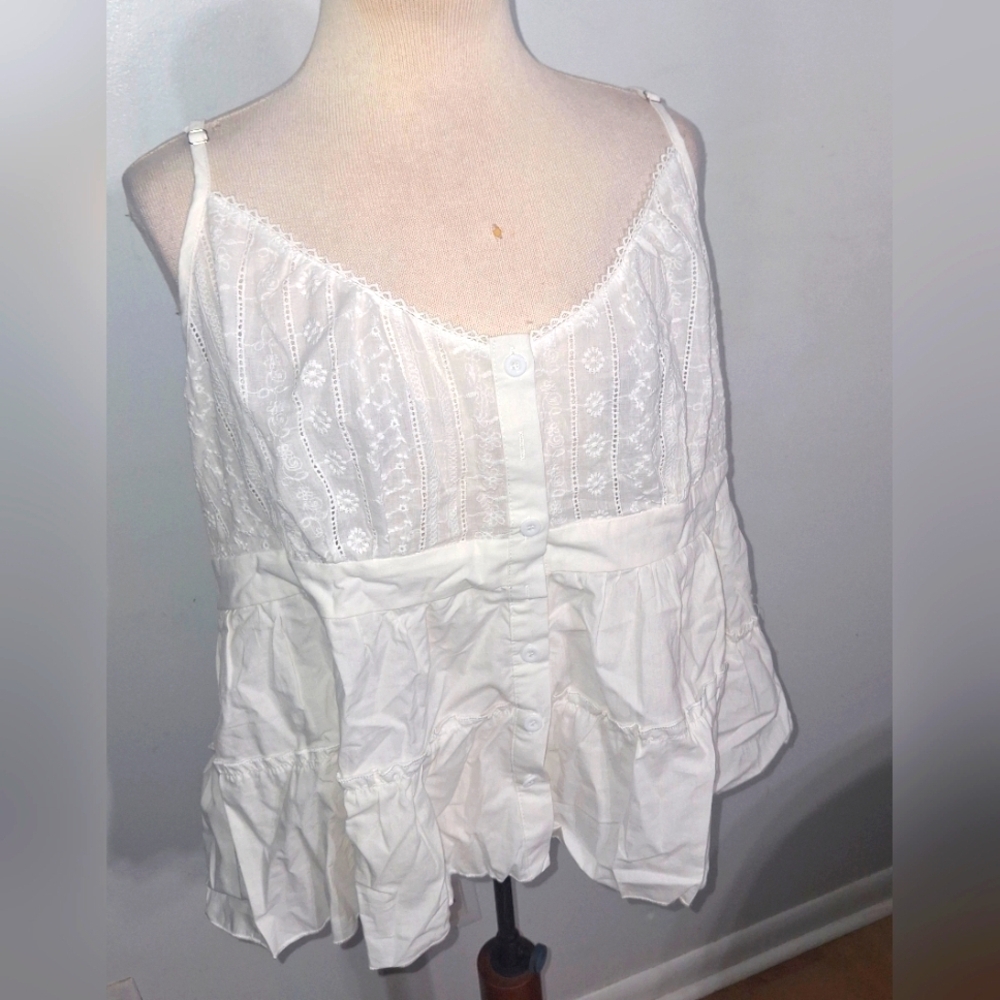 Shein/ Sleeveless Top- W Sz 18